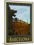 Barcelona Spain 6-Anna Siena-Mounted Giclee Print