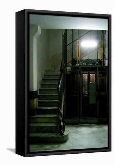 Barcelona Spain Apartment Lobby Photo Print Poster-null-Framed Stretched Canvas