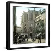 Barcelona (Spain), Apse of Santa Maria Del Mar Church-Leon, Levy et Fils-Framed Photographic Print