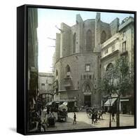 Barcelona (Spain), Apse of Santa Maria Del Mar Church-Leon, Levy et Fils-Framed Stretched Canvas