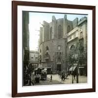 Barcelona (Spain), Apse of Santa Maria Del Mar Church-Leon, Levy et Fils-Framed Photographic Print