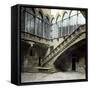 Barcelona, Spain, Audiencia Courtyard-Leon, Levy et Fils-Framed Stretched Canvas