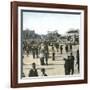 Barcelona (Spain), Catalonia Square-Leon, Levy et Fils-Framed Photographic Print