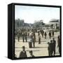 Barcelona (Spain), Catalonia Square-Leon, Levy et Fils-Framed Stretched Canvas