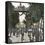 Barcelona (Spain), Celebration of 1888, Rambla De Canaletas-Leon, Levy et Fils-Framed Stretched Canvas