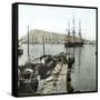 Barcelona (Spain), Celebration of 1888, the Spanish Frigate "La Blanca"-Leon, Levy et Fils-Framed Stretched Canvas