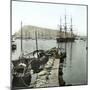 Barcelona (Spain), Celebration of 1888, the Spanish Frigate "La Blanca"-Leon, Levy et Fils-Mounted Photographic Print