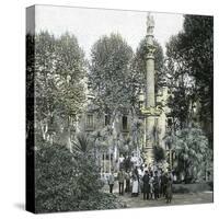 Barcelona (Spain), Duke of Medinaceli Square-Leon, Levy et Fils-Stretched Canvas