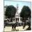 Barcelona (Spain), Fountain on the Palace Square-Leon, Levy et Fils-Mounted Photographic Print