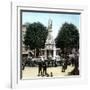 Barcelona (Spain), Fountain on the Palace Square-Leon, Levy et Fils-Framed Photographic Print