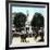 Barcelona (Spain), Fountain on the Palace Square-Leon, Levy et Fils-Framed Photographic Print