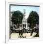 Barcelona (Spain), Fountain on the Palace Square-Leon, Levy et Fils-Framed Photographic Print