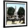 Barcelona (Spain), Fountain on the Palace Square-Leon, Levy et Fils-Framed Photographic Print