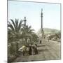 Barcelona (Spain), Monument to Christopher Columbus-Leon, Levy et Fils-Mounted Photographic Print