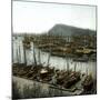 Barcelona (Spain), Overview of the Port-Leon, Levy et Fils-Mounted Photographic Print