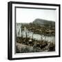 Barcelona (Spain), Overview of the Port-Leon, Levy et Fils-Framed Premium Photographic Print