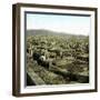 Barcelona (Spain), Panoramic View-Leon, Levy et Fils-Framed Photographic Print
