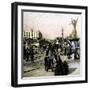 Barcelona (Spain), Plaza De La Paz-Leon, Levy et Fils-Framed Premium Photographic Print