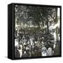 Barcelona (Spain), Rambla De Las Flores-Leon, Levy et Fils-Framed Stretched Canvas