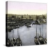 Barcelona (Spain), Rebato's Port-Leon, Levy et Fils-Stretched Canvas