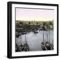 Barcelona (Spain), Rebato's Port-Leon, Levy et Fils-Framed Photographic Print