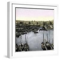 Barcelona (Spain), Rebato's Port-Leon, Levy et Fils-Framed Photographic Print