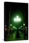 Barcelona Spain Streetlight Photo Print Poster-null-Stretched Canvas