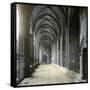 Barcelona (Spain), the Cathedral's Cloister-Leon, Levy et Fils-Framed Stretched Canvas