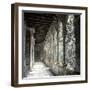 Barcelona (Spain), the Cloister of Saint Anne's Church-Leon, Levy et Fils-Framed Photographic Print