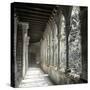 Barcelona (Spain), the Cloister of Saint Anne's Church-Leon, Levy et Fils-Stretched Canvas