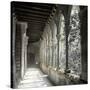 Barcelona (Spain), the Cloister of Saint Anne's Church-Leon, Levy et Fils-Stretched Canvas