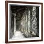 Barcelona (Spain), the Cloister of Saint Anne's Church-Leon, Levy et Fils-Framed Photographic Print