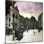 Barcelona (Spain), the Main Theater-Leon, Levy et Fils-Mounted Photographic Print