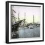 Barcelona (Spain), the Monument to Christopher Columbus and the Port-Leon, Levy et Fils-Framed Photographic Print