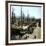 Barcelona (Spain), View of the Port-Leon, Levy et Fils-Framed Photographic Print