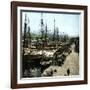 Barcelona (Spain), View of the Port-Leon, Levy et Fils-Framed Photographic Print