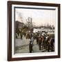 Barcelona (Spain), View of the Port-Leon, Levy et Fils-Framed Photographic Print