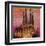 Barcelona with Sagrada Familia and Vanilla Sky-Markus Bleichner-Framed Art Print