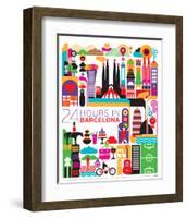 Barcelona-Fernando Volken Togni-Framed Art Print