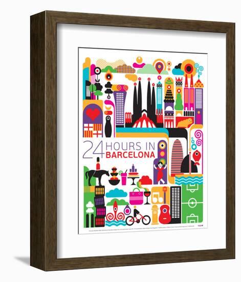 Barcelona-Fernando Volken Togni-Framed Art Print