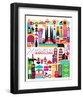 Barcelona-Fernando Volken Togni-Framed Art Print