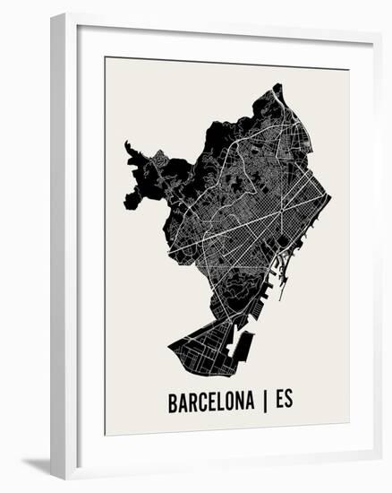 Barcelona-Mr City Printing-Framed Art Print