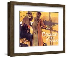 Barcelona-C^ Verger-Framed Art Print