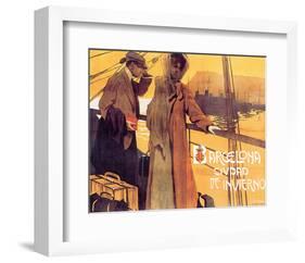 Barcelona-C^ Verger-Framed Art Print