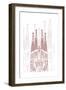 Barcelona-Cristian Mielu-Framed Art Print