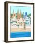 Barcelona-Petra Lizde-Framed Giclee Print