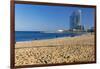 Barceloneta Beach Scenic-George Oze-Framed Photographic Print