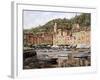 Barche a Portofino-Guido Borelli-Framed Giclee Print