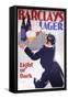 Barclay's Lager Advertisement for Light or Dark-null-Framed Stretched Canvas