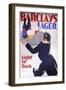 Barclay's Lager Advertisement for Light or Dark-null-Framed Art Print